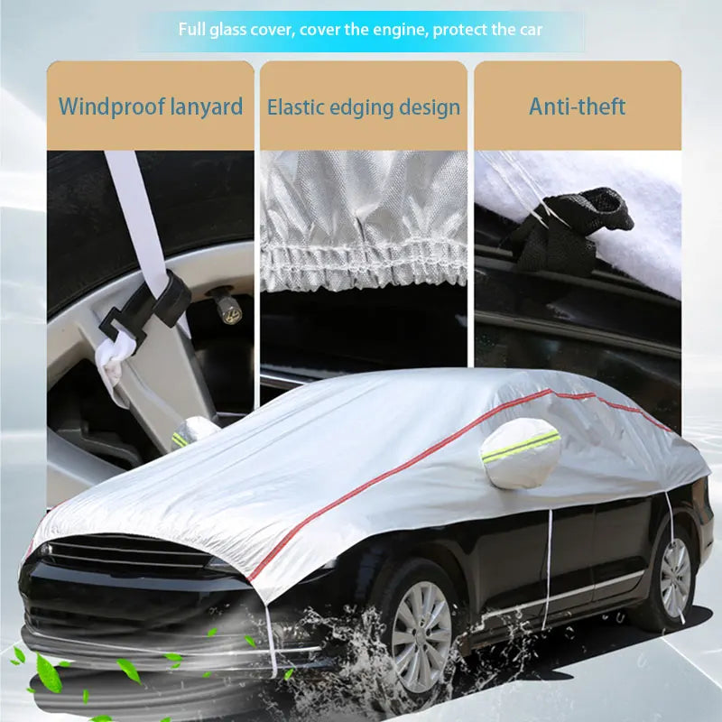 AutoVioro™ | UV- & Hitzeschutz | Windfest & Diebstahlsicher | Nano-Oxford-Gewebe