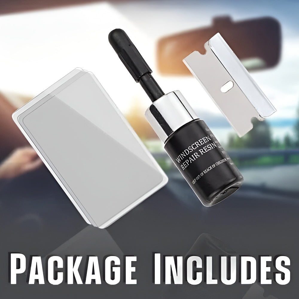 1+1 Gratis | CrackGone™ | Glasrisse in wenigen Minuten reparieren!