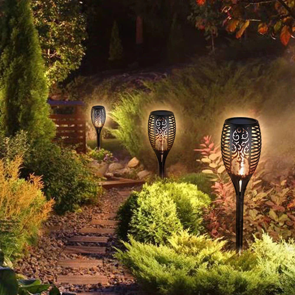 1+1 Gratis | SolarGarden | Solarbetriebene Nachtfackel