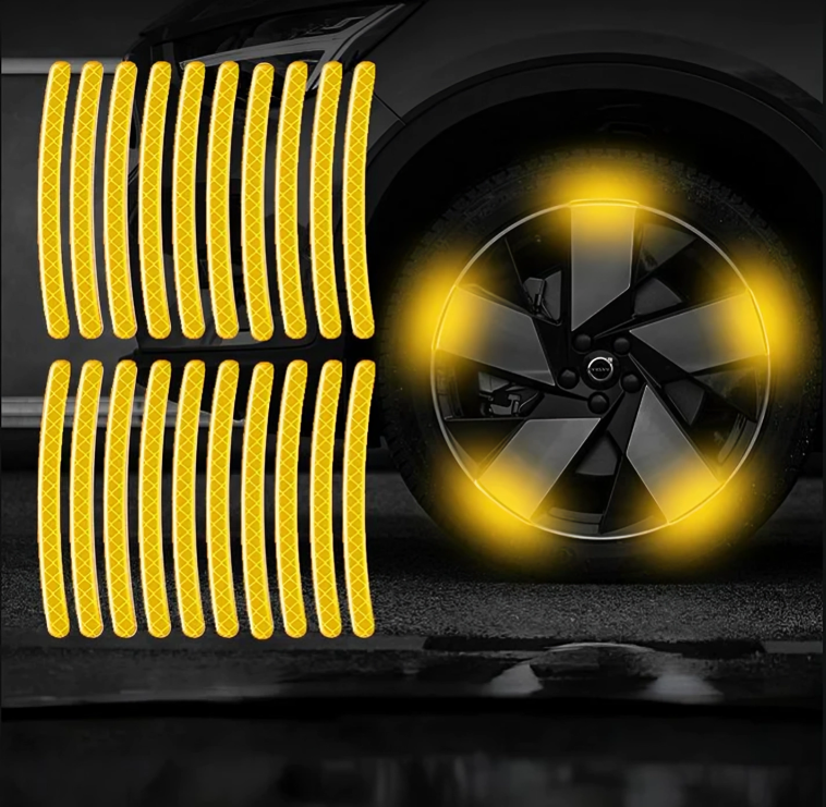 10 + 10 GRATIS | RimGlow™ | Beleuchten Sie Ihre nächtlichen Fahrten!