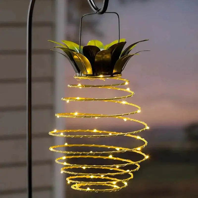 PineappleHang | Hängende Solar Ananas Lichter