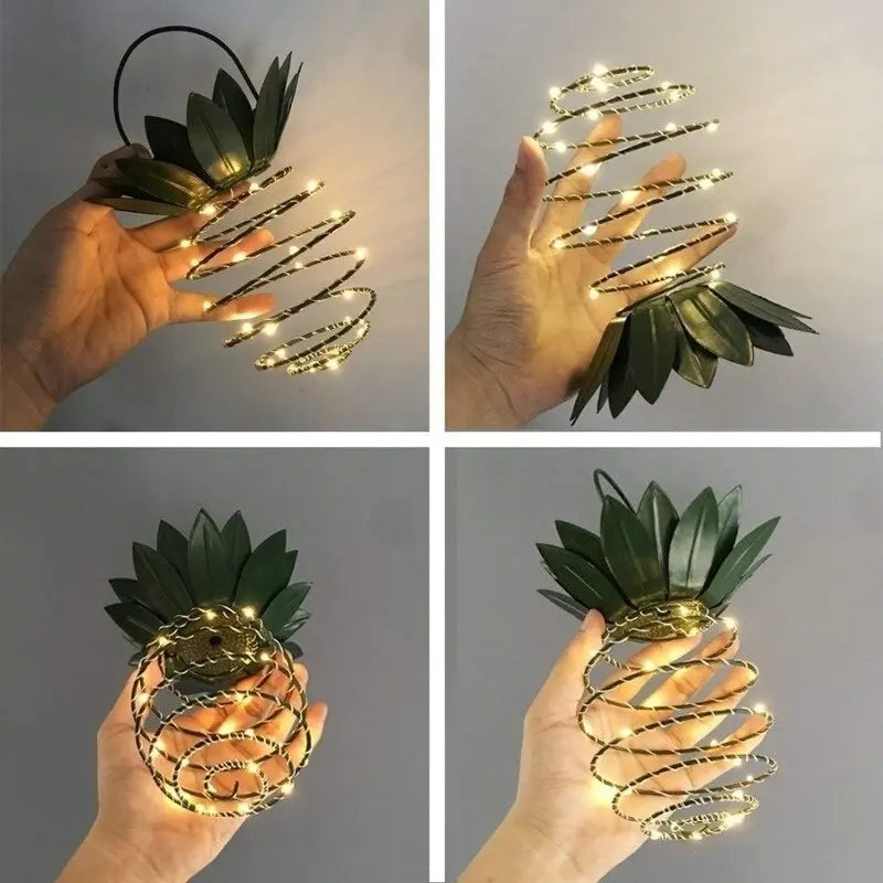 PineappleHang | Hängende Solar Ananas Lichter