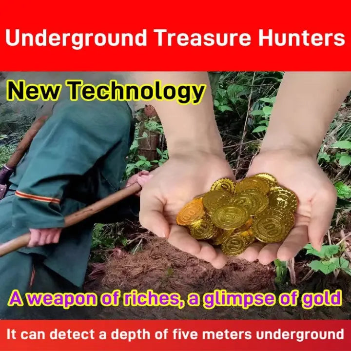 TreasureScan™ | Hand-Metalldetektor mit hoher Empfindlichkeit — Entdecke verborgene Schätze