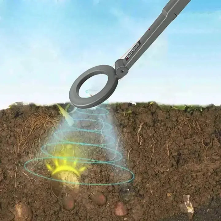 TreasureScan™ | Hand-Metalldetektor mit hoher Empfindlichkeit — Entdecke verborgene Schätze