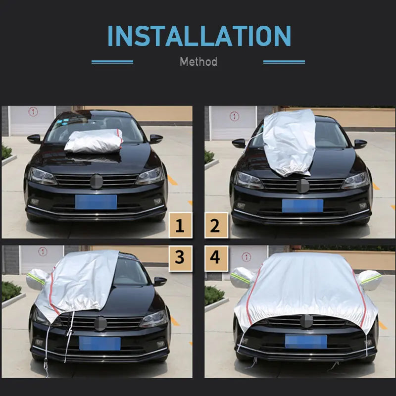 AutoVioro™ | UV- & Hitzeschutz | Windfest & Diebstahlsicher | Nano-Oxford-Gewebe