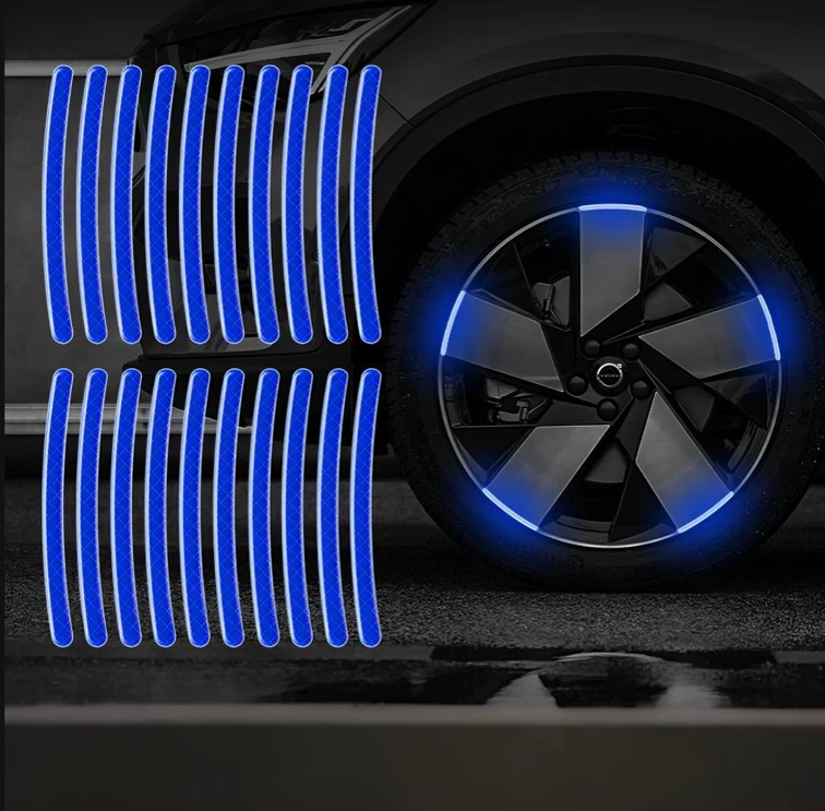10 + 10 GRATIS | RimGlow™ | Beleuchten Sie Ihre nächtlichen Fahrten!