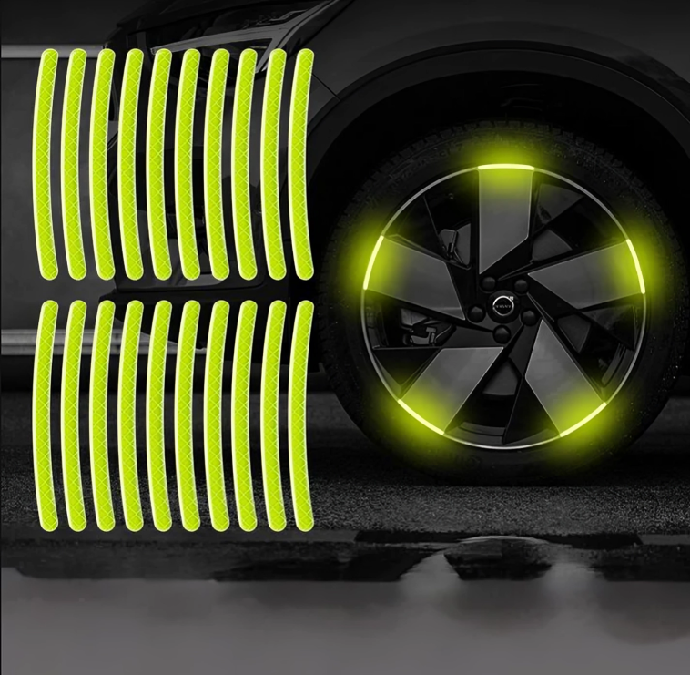 10 + 10 GRATIS | RimGlow™ | Beleuchten Sie Ihre nächtlichen Fahrten!