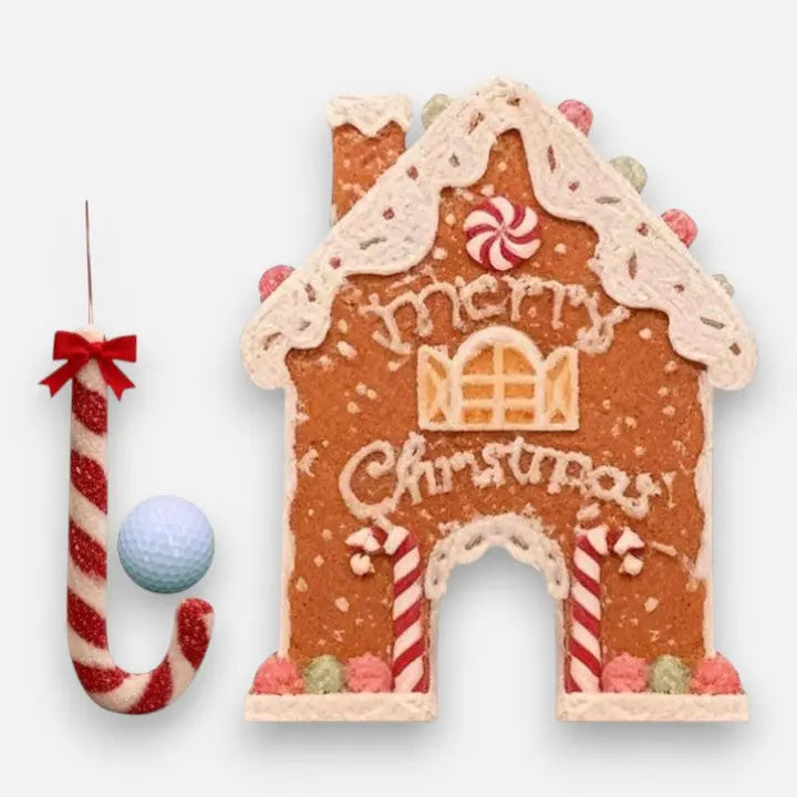GingerGolf™ | Lebkuchen-Mini-Golfhaus