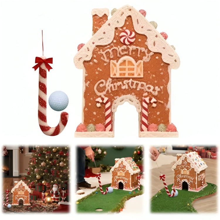 GingerGolf™ | Lebkuchen-Mini-Golfhaus