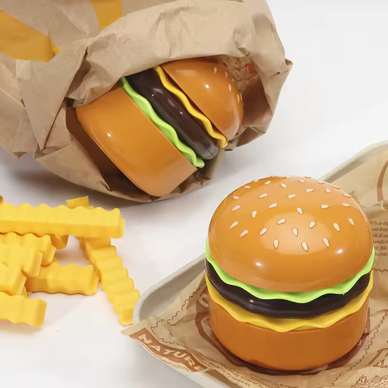 50% RABATT | LumoBurger™ | Faltbare LED Burger-Lampe – USB Nachtlicht & Deko für Kinder & Zuhause