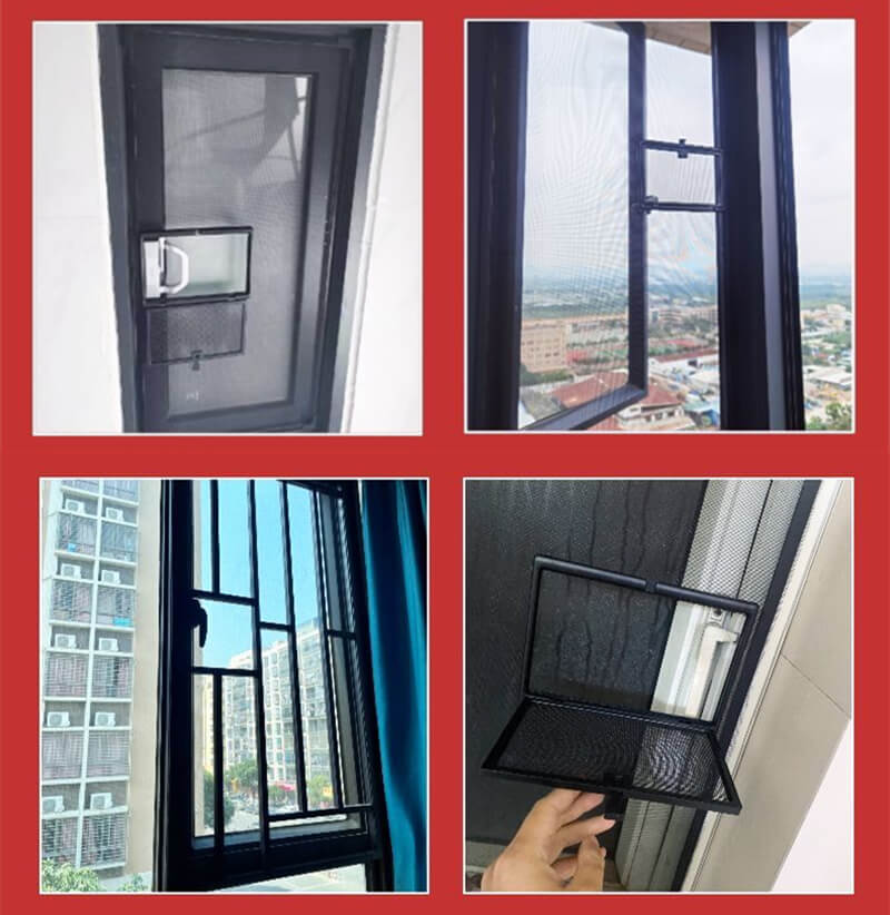 MagnaVent™ | Magnetisches Fensterbild mit kleinem Fenster