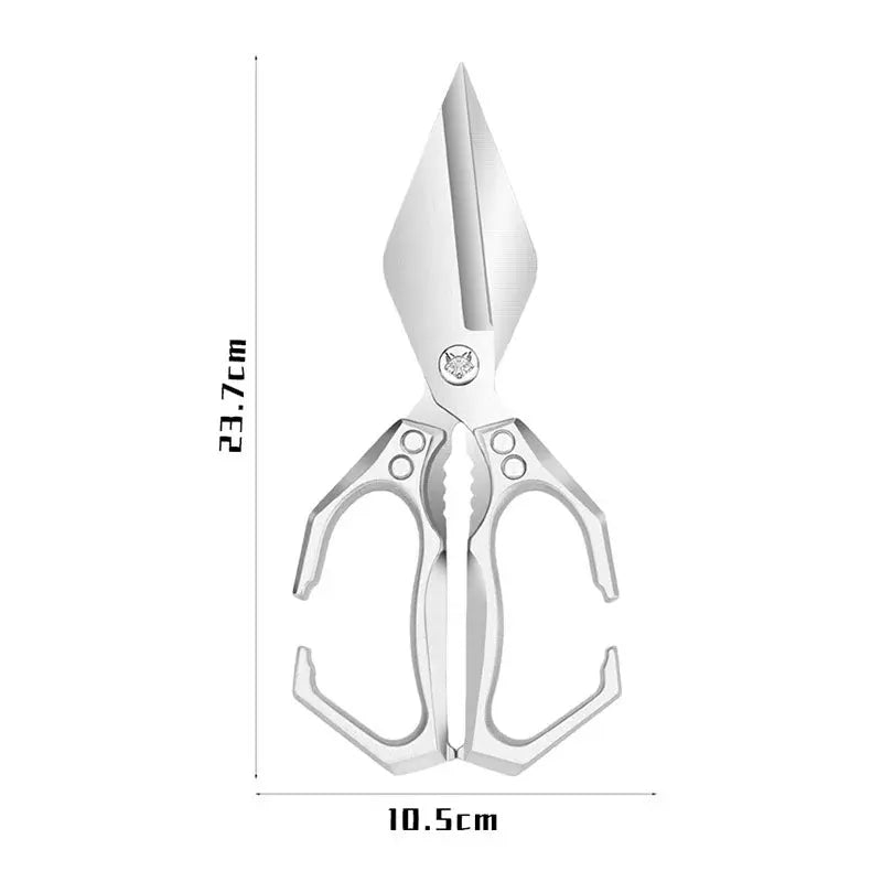 ChefSlice™ | Multifunktionale Hochleistungs-Küchenschere – Rasiermesserscharfe Edelstahlklingen, ergonomischer Griff & vielseitige Anwendung