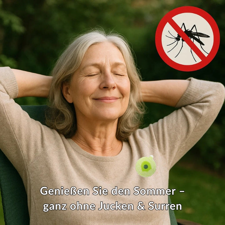 10+10 Gratis | NaturShield™ | Effektive Mückenpflaster mit beruhigendem Kräuterduft