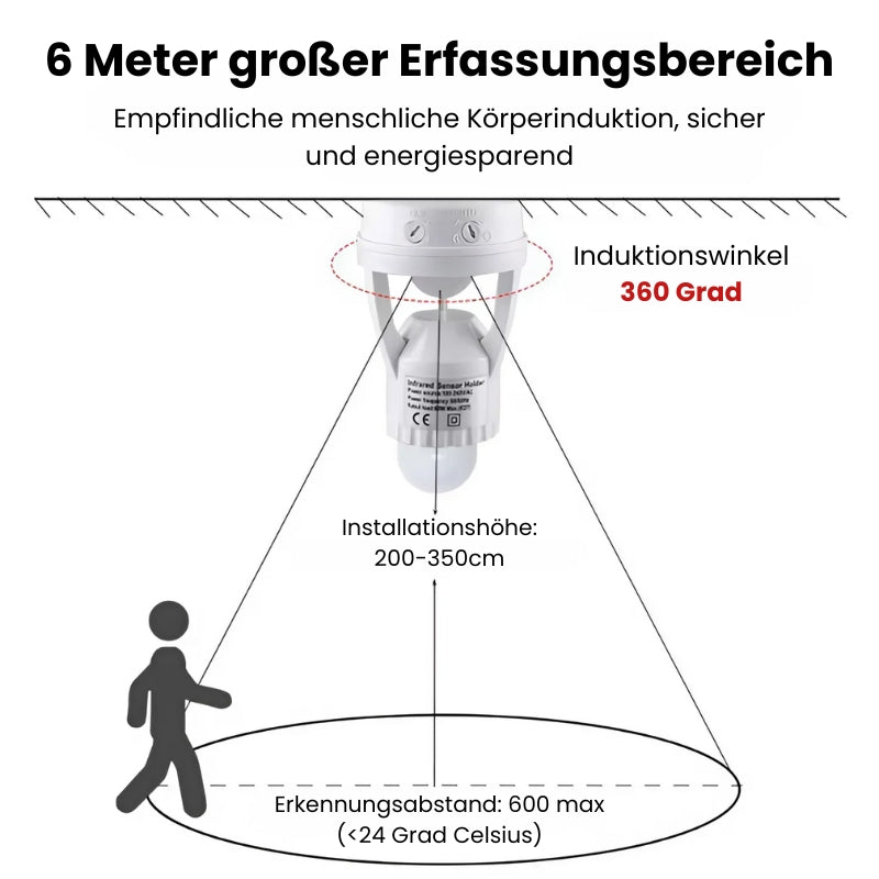 1+1 GRATIS | SmartLight | Adapter mit Bewegungserkennung