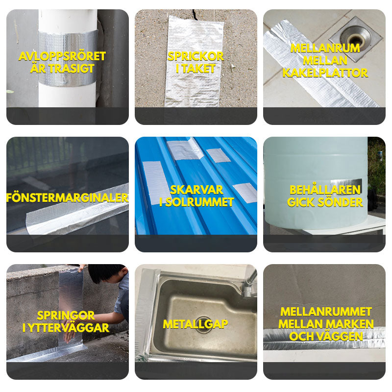 1+1 GRATIS | LeakFix™ | Extrem klebendes Reparaturband