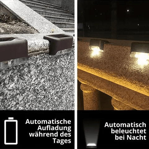 6+2 GRATIS | SolarPower™ | Wasserdichte atmosphärische und Sicherheitsbeleuchtung