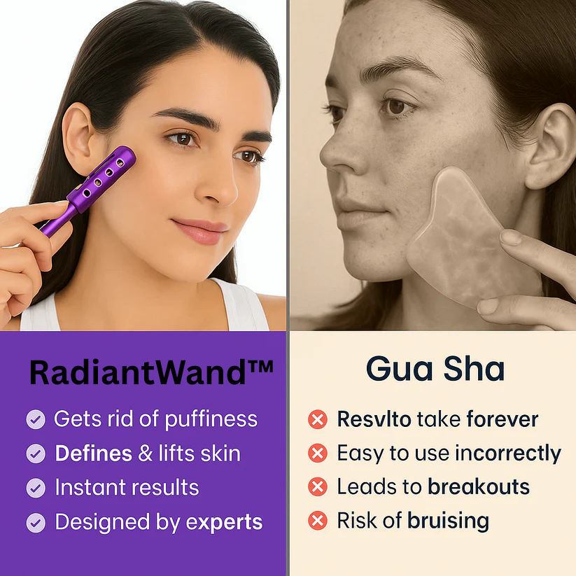 50% Rabatt | RadiantWand™ | Straffen, festigen und verjüngen Sie Ihre Haut im Handumdrehen!
