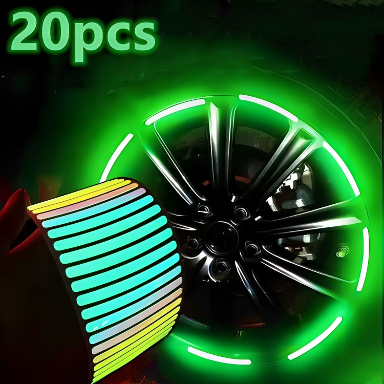 10 + 10 GRATIS | RimGlow™ | Beleuchten Sie Ihre nächtlichen Fahrten!