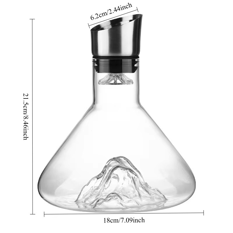50% Rabatt | CrystalCask™ | Ein Blickfang auf jedem Tisch.
