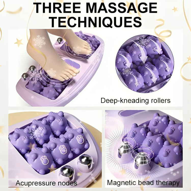 50% RABATT | FootZen™ |  Fußmassagegerät – Reflexzonen & Druckpunktmassage für entspannte Füße