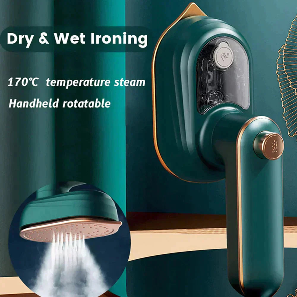 MiniIron | Kompakter 2-in-1 Mini-Dampfbügler für müheloses Bügeln