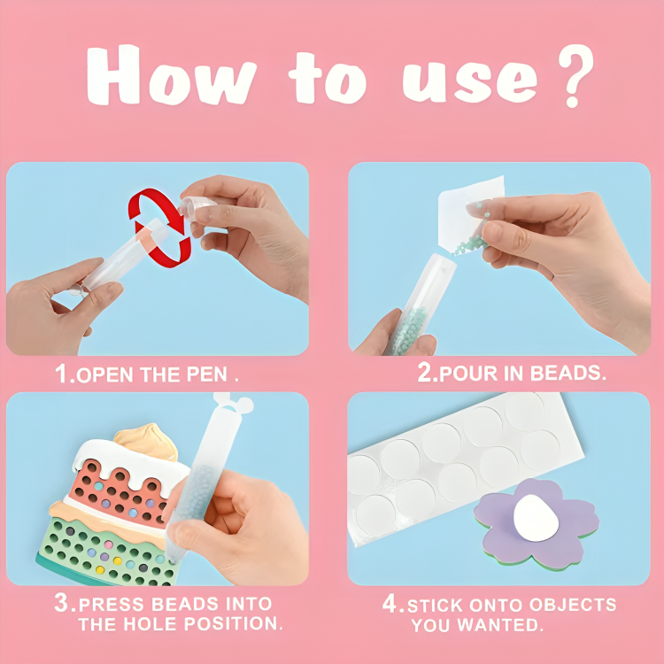 50% RABATT | DazzleArt™ | Diamond Painting Set für Kinder – Kreatives Bastelset gegen Bildschirmzeit | Ungiftig, farbenfrohe Sticker & Cartoon-Motive