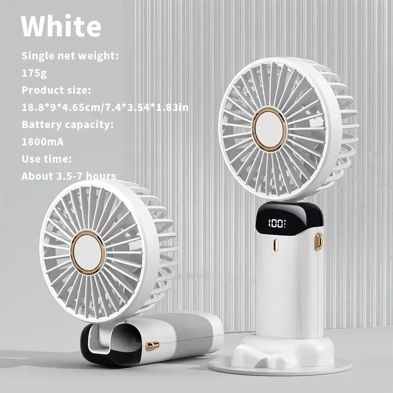 50% Rabatt | FanBlast™ | Leistungsstarker Mini-Ventilator mit intelligenter LED-Anzeige
