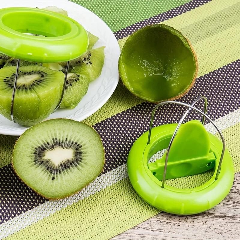 FruttaLuxe Kiwi Schneider & Schiller | Schnell & Mühelos | Für Unterwegs | Edelstahl & BPA-frei