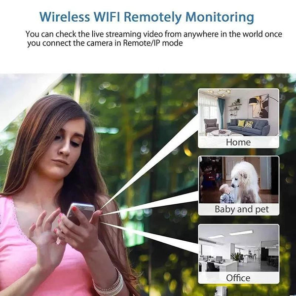 50% Rabatt | NanoVision™ | 360 HD 4K Mini-Spionagekamera
