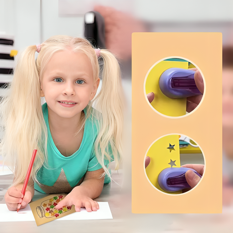  50% Rabatt | SnapShapes™ | Basteln Sie bunte Formen mit einfachen Stanzen!