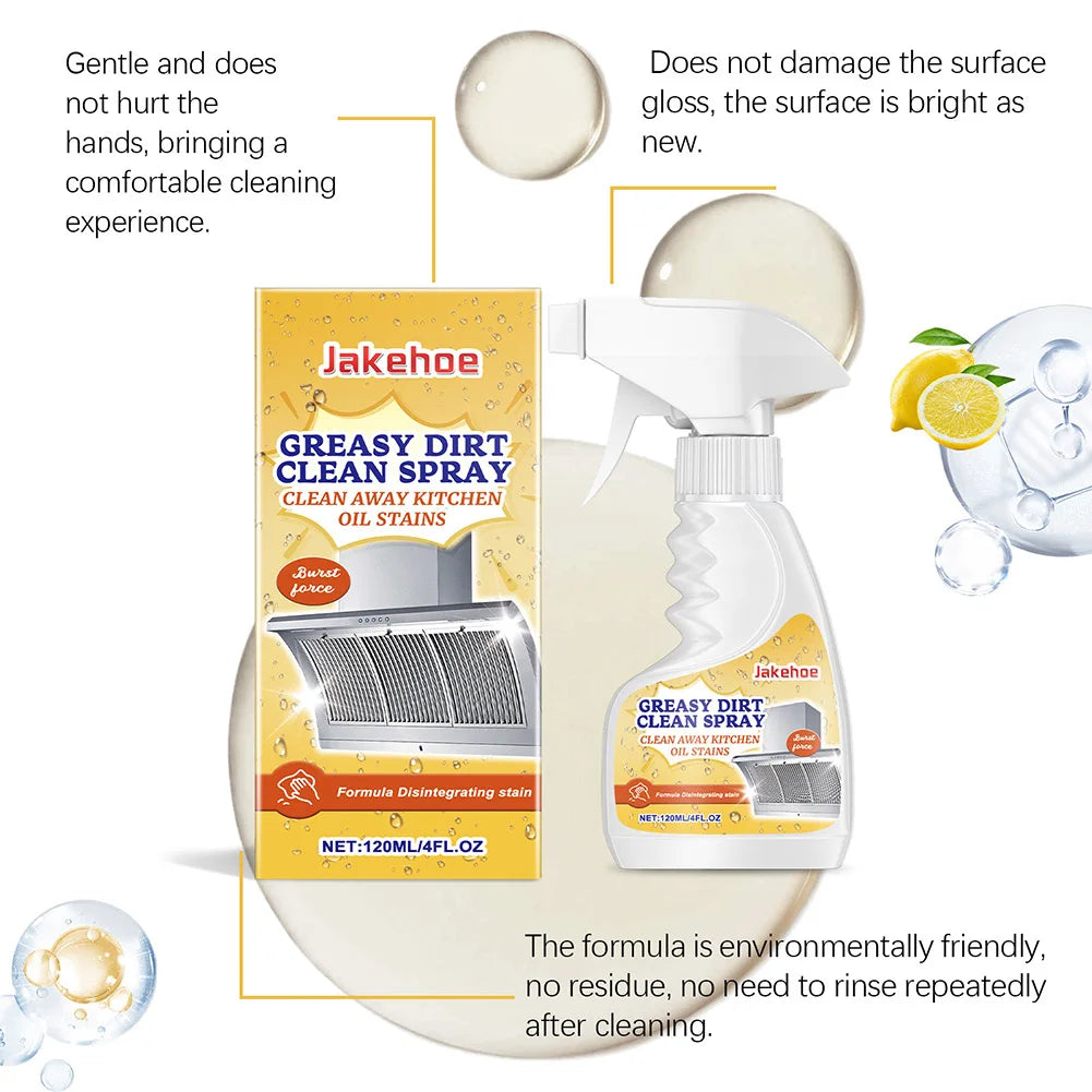 1+1 GRATIS | GreaseOff Pro™ | Kraftvolles Küchen-Öl- & Fettentferner-Spray 120ml
