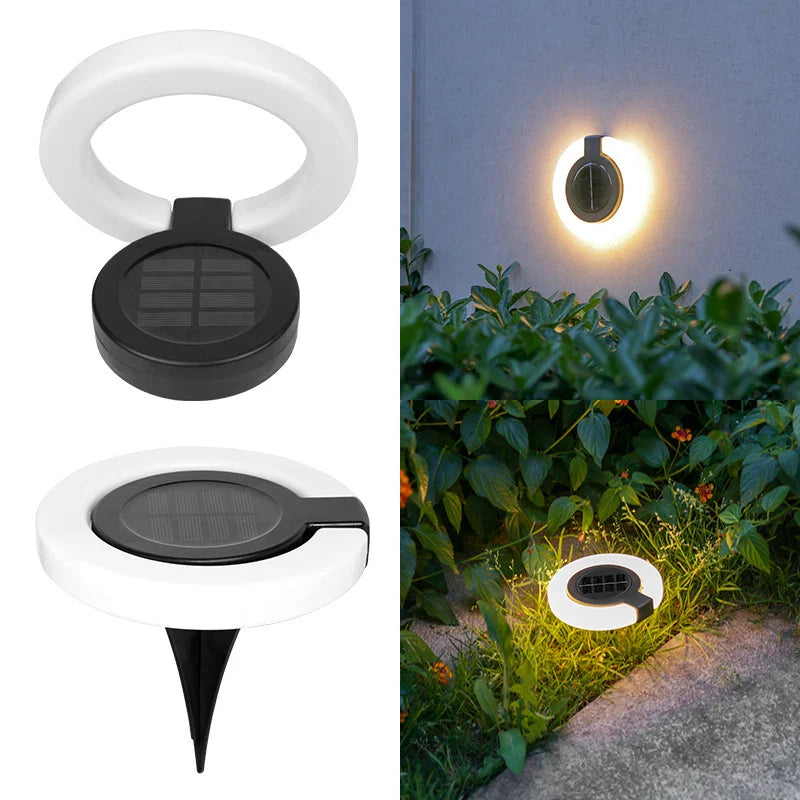 2+2 Gratis | SolarGlowx | LED Solarlicht IP65 | 360° Einstellbar | Für Garten, Balkon & Treppen