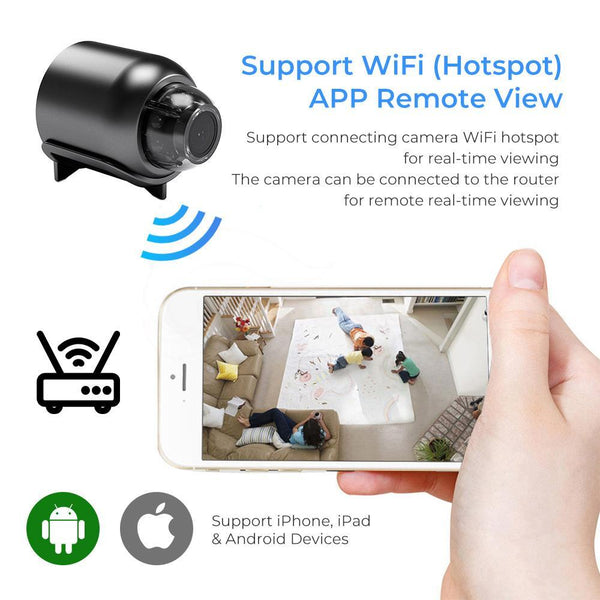 50% Rabatt | NanoVision™ | 360 HD 4K Mini-Spionagekamera