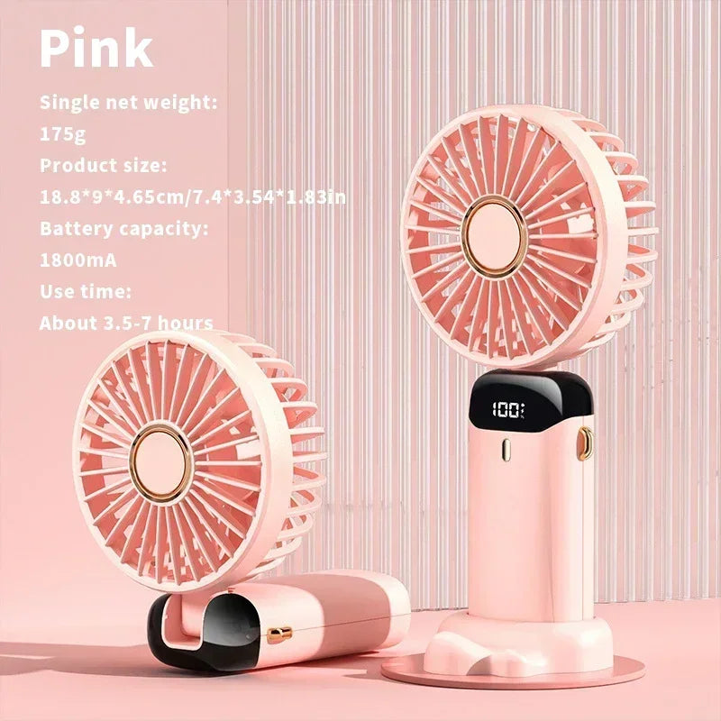 50% Rabatt | FanBlast™ | Leistungsstarker Mini-Ventilator mit intelligenter LED-Anzeige