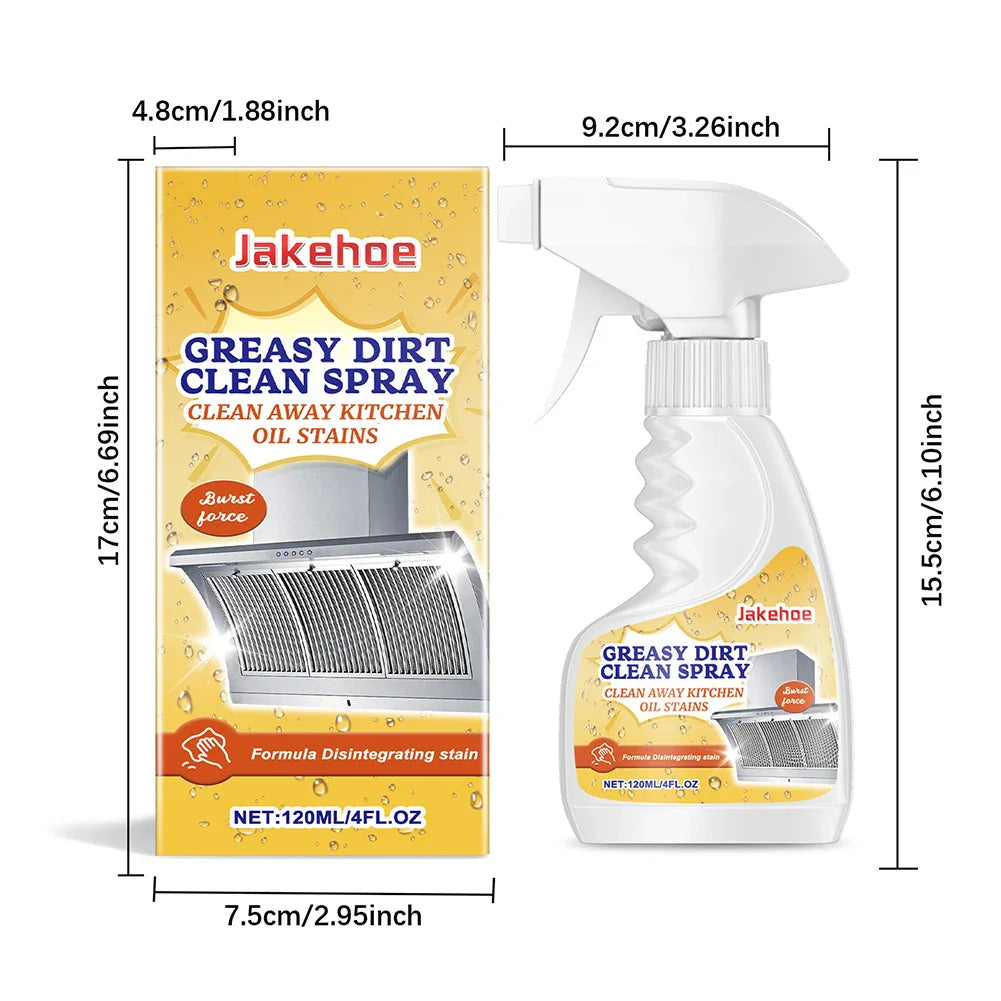 1+1 GRATIS | GreaseOff Pro™ | Kraftvolles Küchen-Öl- & Fettentferner-Spray 120ml