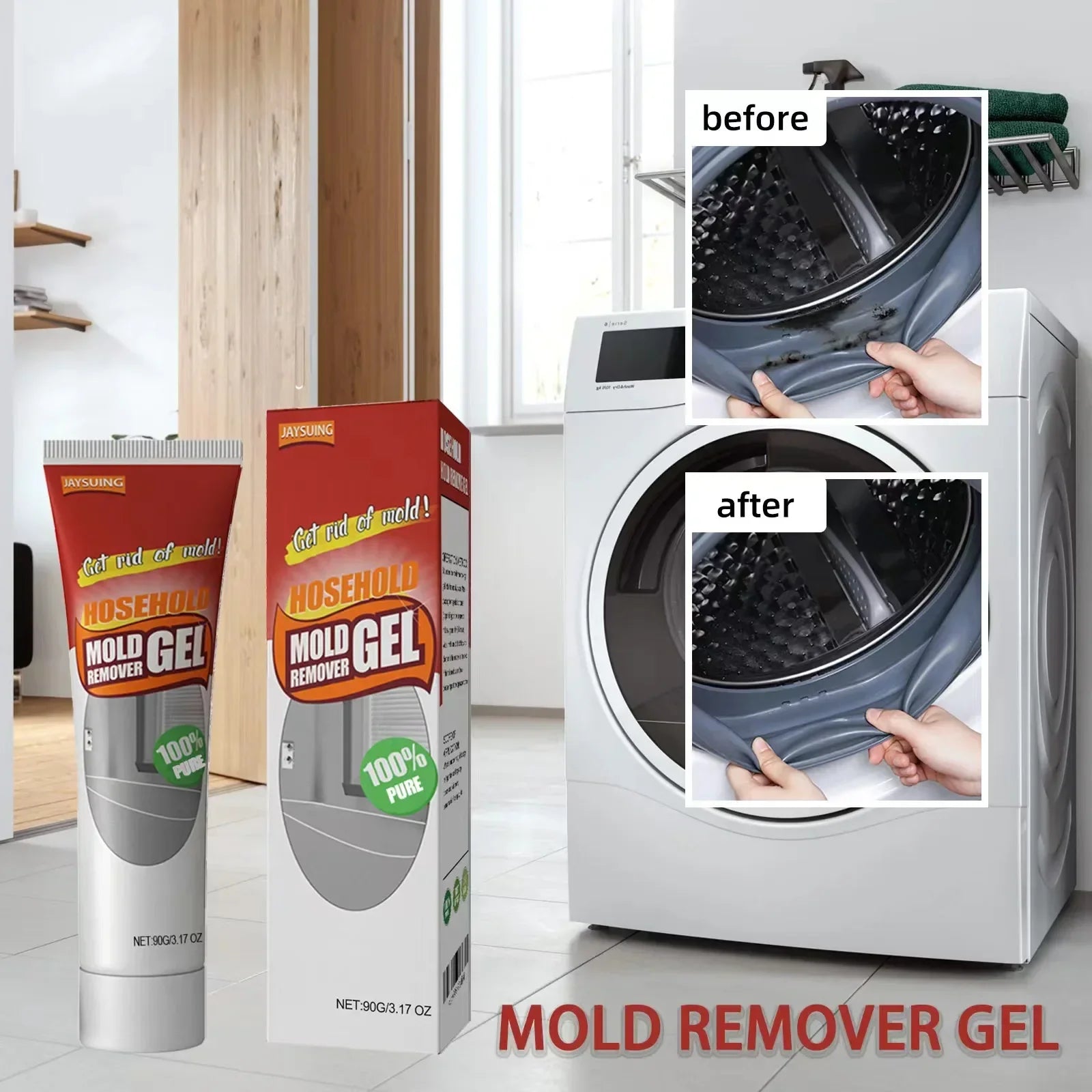 1+1 Gratis | AntiMold™ | Schimmelpilz-Entfernungs-Gel