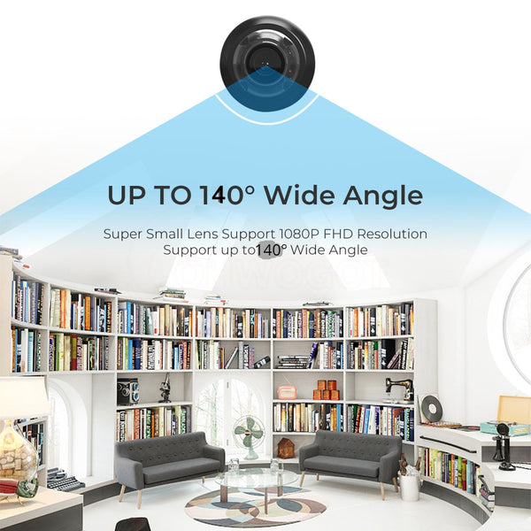 NanoVision™ | 360 HD 4K Mini-Spionagekamera