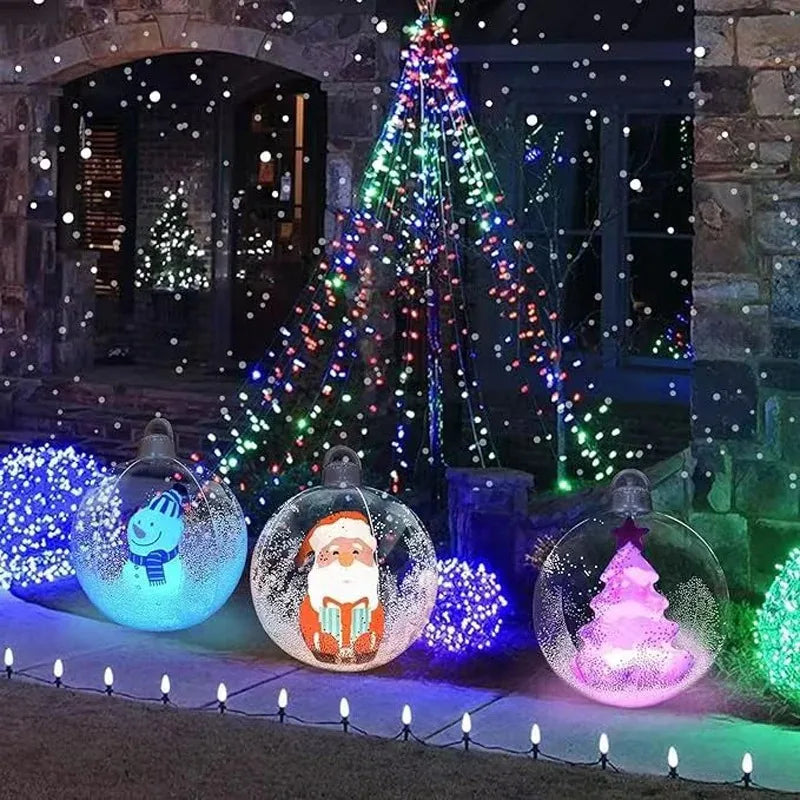 GlowSphere™ |  Leuchtende Weihnachtskugel für magische Winternächte