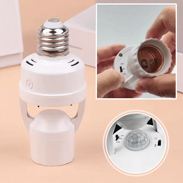 1+1 GRATIS | SmartSense™ | Bewegungsaktivierte E27-Lampenfassung