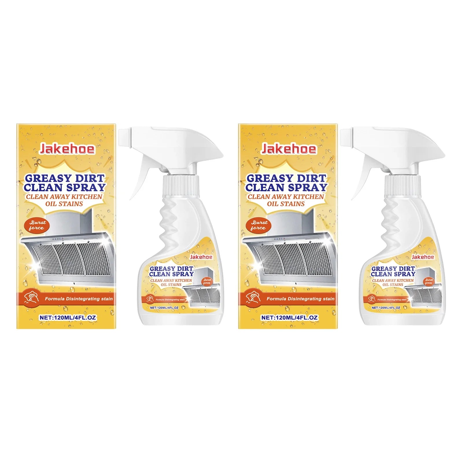 1+1 GRATIS | GreaseOff Pro™ | Kraftvolles Küchen-Öl- & Fettentferner-Spray 120ml