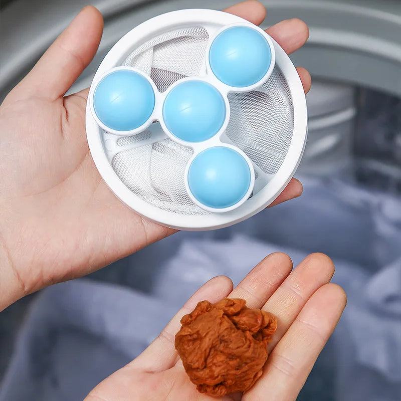 1+1 Gratis | HairRemove™ | Anti-Haar-, Haar- und Rückstandsfilter für Waschmaschinen