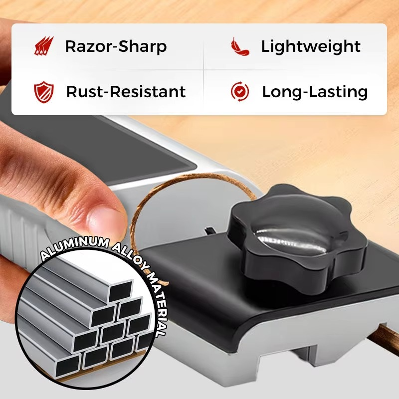 50% RABATT | BevelPro™ | Profi Fasenhobel – 2-in-1 Kantenhobel für Holz, MDF & Gipskarton | Präzise 45°-Fasen & SK5-Klingen