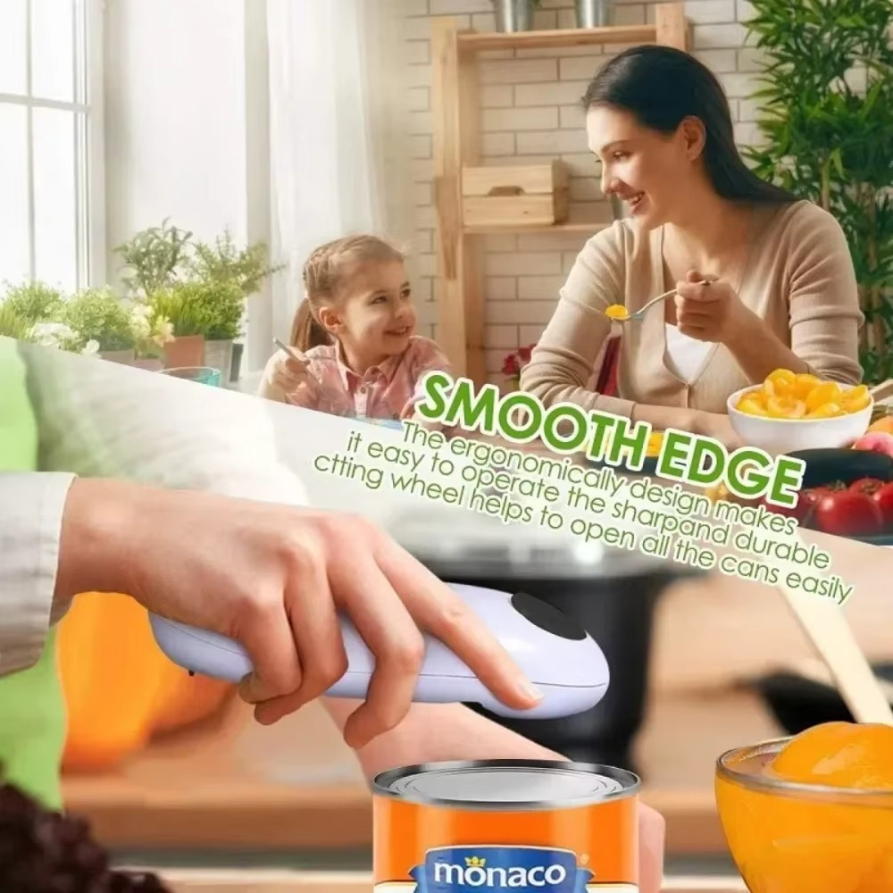 50% RABATT | CanGenie™ | Elektrischer Dosenöffner – Automatisches, müheloses Öffnen per Knopfdruck für Haushalt & Senioren