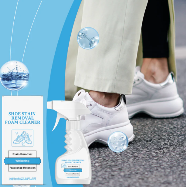 SchaumClean | Schaumstoff-Schuhreiniger | Mühelose Reinigung, Ohne Wasser