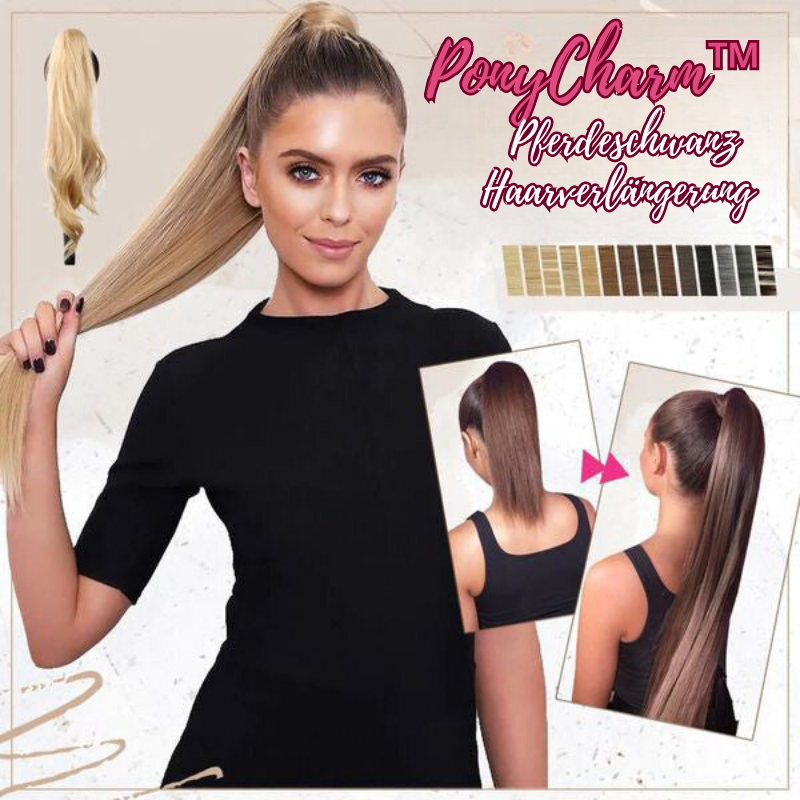 1+1 GRATIS | PonyCharm™ | Pferdeschwanz-Haarverlängerung für volles, langes Haar