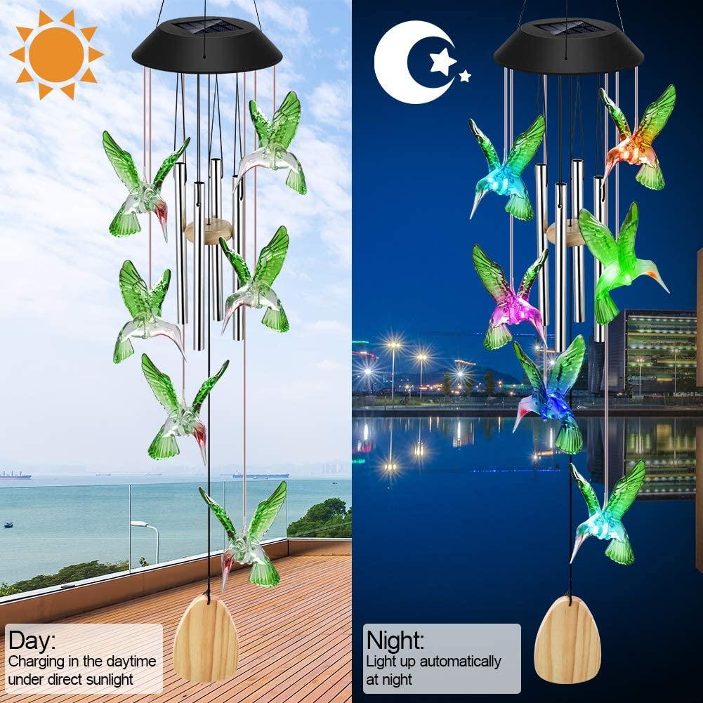 LumiChimes™ | Solarwindglocken mit Farbwechsel