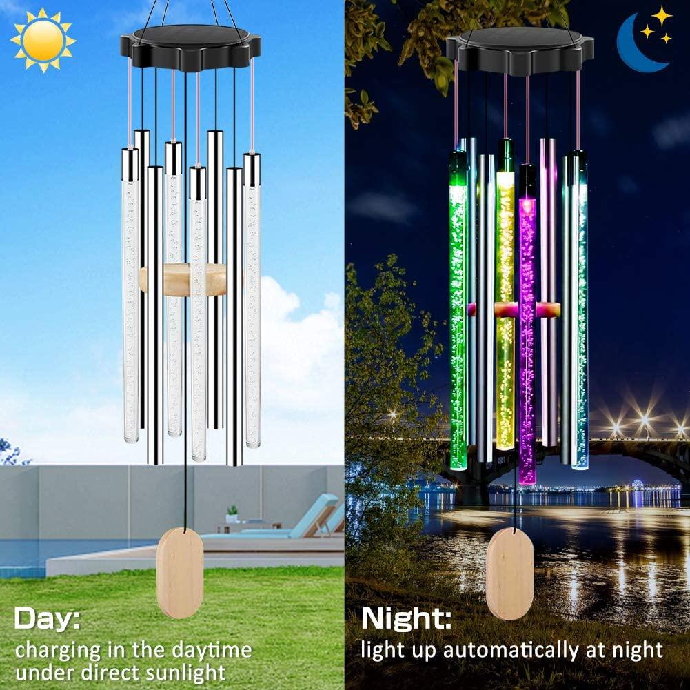 LumiChimes™ | Solarwindglocken mit Farbwechsel