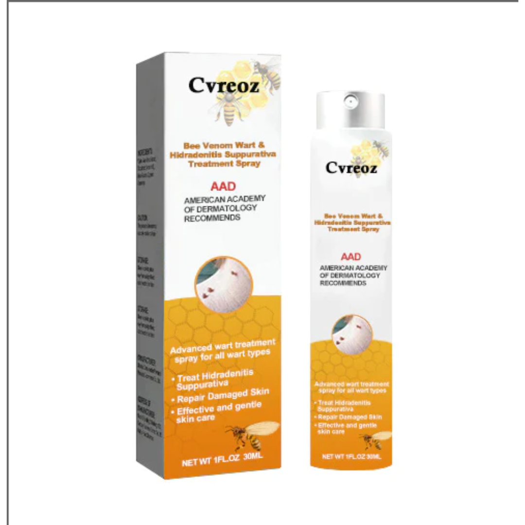 1+1 Gratis | Cvreoz™ | Bienengift-Spray zur Entfernung von Warzen und Anhängern