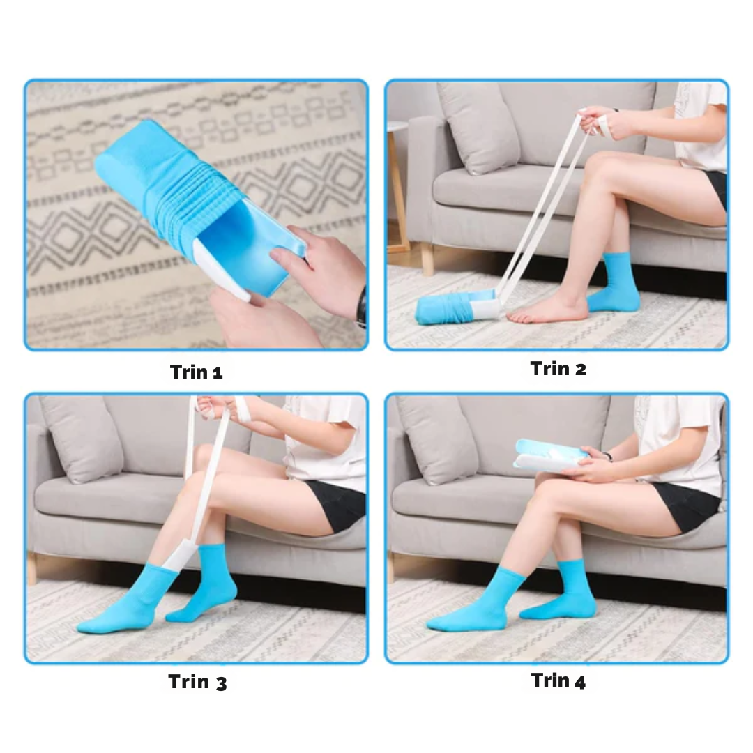 1+1 GRATIS | SockSlide™ | Die einfache Lösung zum Anziehen von Socken