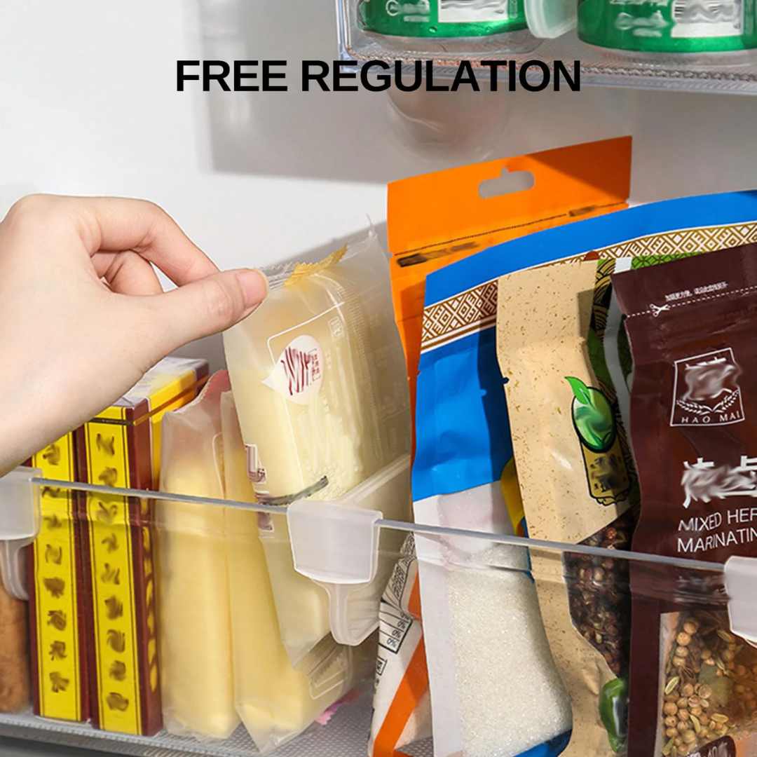 5+5 GRATIS | FridgeTidy™ | Schluss mit Chaos, alles an seinem Platz!